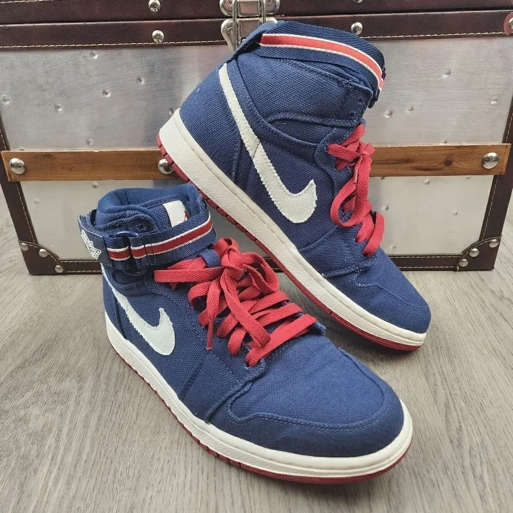 Air Jordan 1 High Strap Olympic Sneakers size 8.5